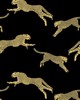 Scalamandre Wallcoverings LEAPING CHEETAH BLACK MAGIC