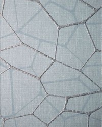 Lattice Wallcovering Silver Sky by  Scalamandre Wallcoverings 
