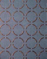 Caster Printed Wallcovering Evening Copper by  Scalamandre Wallcoverings 