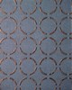 Scalamandre Wallcoverings CASTER PRINTED WALLCOVERING EVENING COPPER