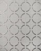 Scalamandre Wallcoverings CASTER PRINTED WALLCOVERING SILVER STONE