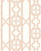 Scalamandre Wallcoverings JOANNA FRET PEACH