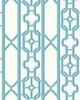 Scalamandre Wallcoverings JOANNA FRET TURQUOISE