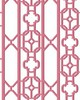 Scalamandre Wallcoverings JOANNA FRET RASPBERRY