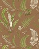 Scalamandre Wallcoverings ELSIE DE WOLFE WALLCOVERING GREENS ON BROWN