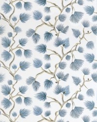 Pignoli Wallcovering Blue Jay by   