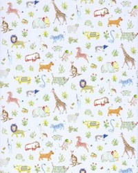 Zoo Powder Blue by  Scalamandre Wallcoverings 