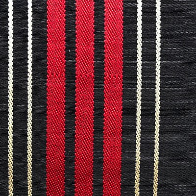 Old World Weavers Ardennais Silk Horsehair Black   Red   Beige HORSEHAIR CHAPTERS SK 00020107 Red Upholstery SILK  Blend Navajo Print  Fabric