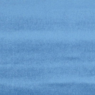 Old World Weavers Glamour Velvet Cadet ESSENTIAL VELVETS VP 0262GLAM Blue Upholstery COTTON  Blend
