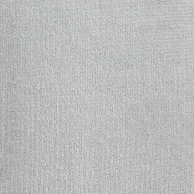 Old World Weavers Linley Platinum ESSENTIAL VELVETS VP 50481002 Silver Upholstery COTTON COTTON Solid Velvet  Fabric