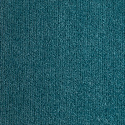 Old World Weavers Linley Key West Blue ESSENTIAL VELVETS VP 58241002 Blue Upholstery COTTON COTTON Solid Velvet  Fabric