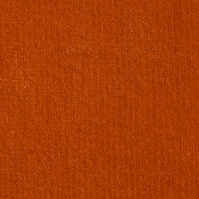 Old World Weavers Linley Orange Glaze ESSENTIAL VELVETS VP 92421002 Orange Upholstery COTTON COTTON Solid Velvet  Fabric