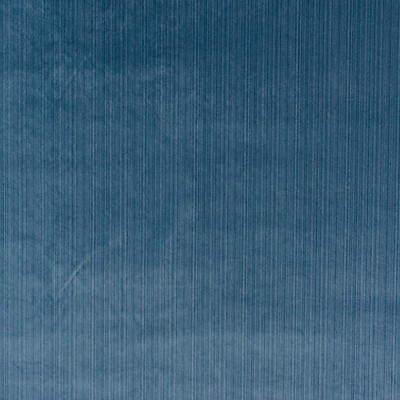 Old World Weavers Strie Velvet Lapis ESSENTIAL VELVETS VW 0003STRI Blue Upholstery POLYESTER  Blend Striped Velvet  Fabric