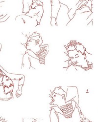 Les Dormeurs Bordeaux by   