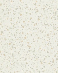 Spatter Beige On White by  Scalamandre Wallcoverings 