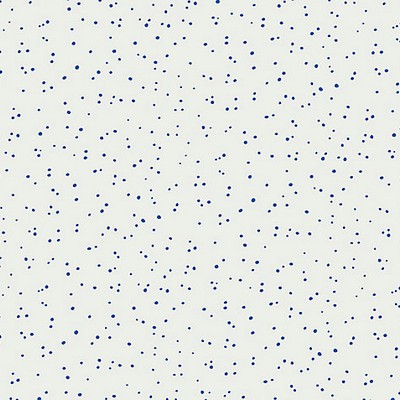 Scalamandre Wallcoverings Van Blue On White WHN000BP1008 Blue  Modern Geometric Designs Polka Dot Wallpaper 