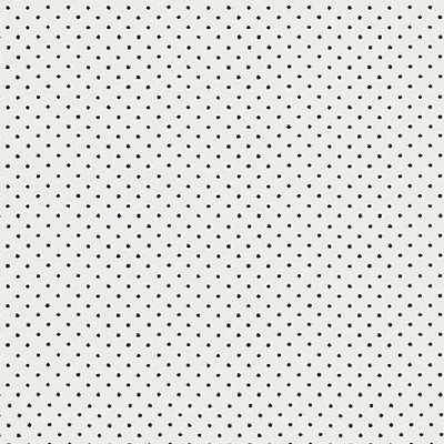 Scalamandre Wallcoverings Lee Black On White WHN000EP0665 White  Black and White Wallpaper Polka Dot Wallpaper 