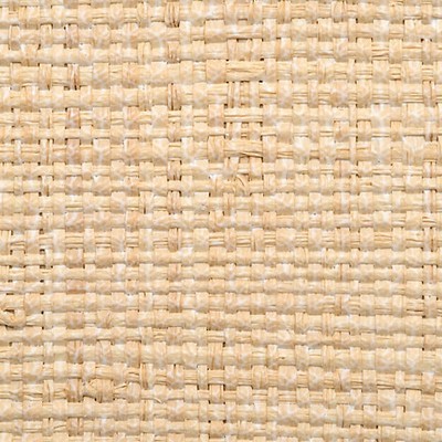 Scalamandre Wallcoverings Hinson Madagascar  Coarse Whitewashed WHN00WBY0390 Beige 100% NATURAL STRAW, BACKED Grasscloth 