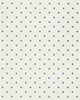Scalamandre Wallcoverings TRIXIE BLUE & GOLD ON WHITE