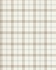 Scalamandre Wallcoverings EZRA PLAID MOCHA