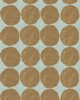 Scalamandre Wallcoverings ISO KIVET NAKKI HAZELNUT AQUA
