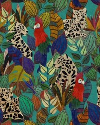 Giungla Tropical Turquoise by   