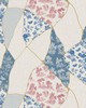 Scalamandre Wallcoverings KINTSUGI COBALT & CRIMSON