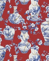 Kintsugi Pot Cobalt Crimson by   