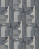 Scalamandre Wallcoverings FORMA | METALIZED SLATE