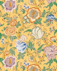 Artichaut Golden Ray by  Scalamandre Wallcoverings 