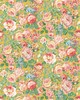 Scalamandre Wallcoverings GRANDE ROSE GOLDEN MULTI
