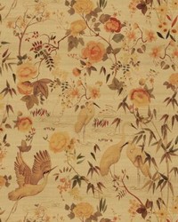 Lac De Venus Silk Golden Ray by  Scalamandre Wallcoverings 