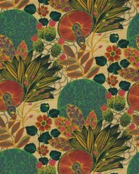 Lithops Silk Golden Multi by  Scalamandre Wallcoverings 