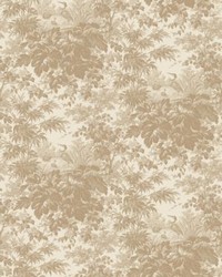 Toile Taupe by  Scalamandre Wallcoverings 