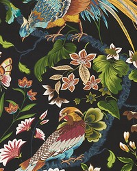 Botany Bay  Wallcovering Black Ruby by   