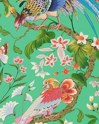 Botany Bay  Wallcovering Jade by   