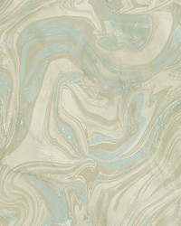 Petra Turquoise by  Scalamandre Wallcoverings 