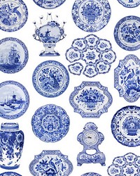 Collections Blue by  Kravet Wallcovering 