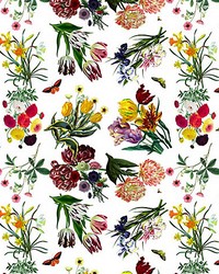 Flora Fauna White by   