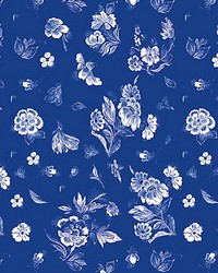 Masters Blue by  Scalamandre Wallcoverings 