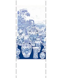 Garniture Scenic Blue  Left Panel by   