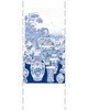 Scalamandre Wallcoverings GARNITURE SCENIC BLUE - LEFT PANEL