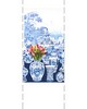 Scalamandre Wallcoverings GARNITURE SCENIC - TULIPS BLUE - LEFT PANEL