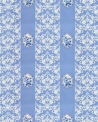 Imperial Blue by  Scalamandre Wallcoverings 