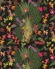 Scalamandre Wallcoverings FANTASY TROPICAL BLACK