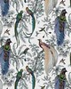 Scalamandre Wallcoverings AUDUBON EXOTICA BLUE GREEN MULTI