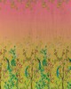 Scalamandre Wallcoverings RESPLENDENT QUETZAL - PANEL SALMON BLUSH SUNRISE