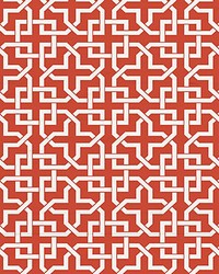 Infinity Mon Red by  Scalamandre Wallcoverings 