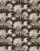 Scalamandre Wallcoverings LEOPARD WALK CHOCOLATE