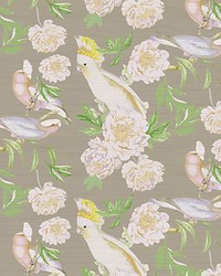 Peony Inspira Breakers by  Scalamandre Wallcoverings 